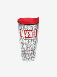 Vaso Marvel de 710 ml con tapa