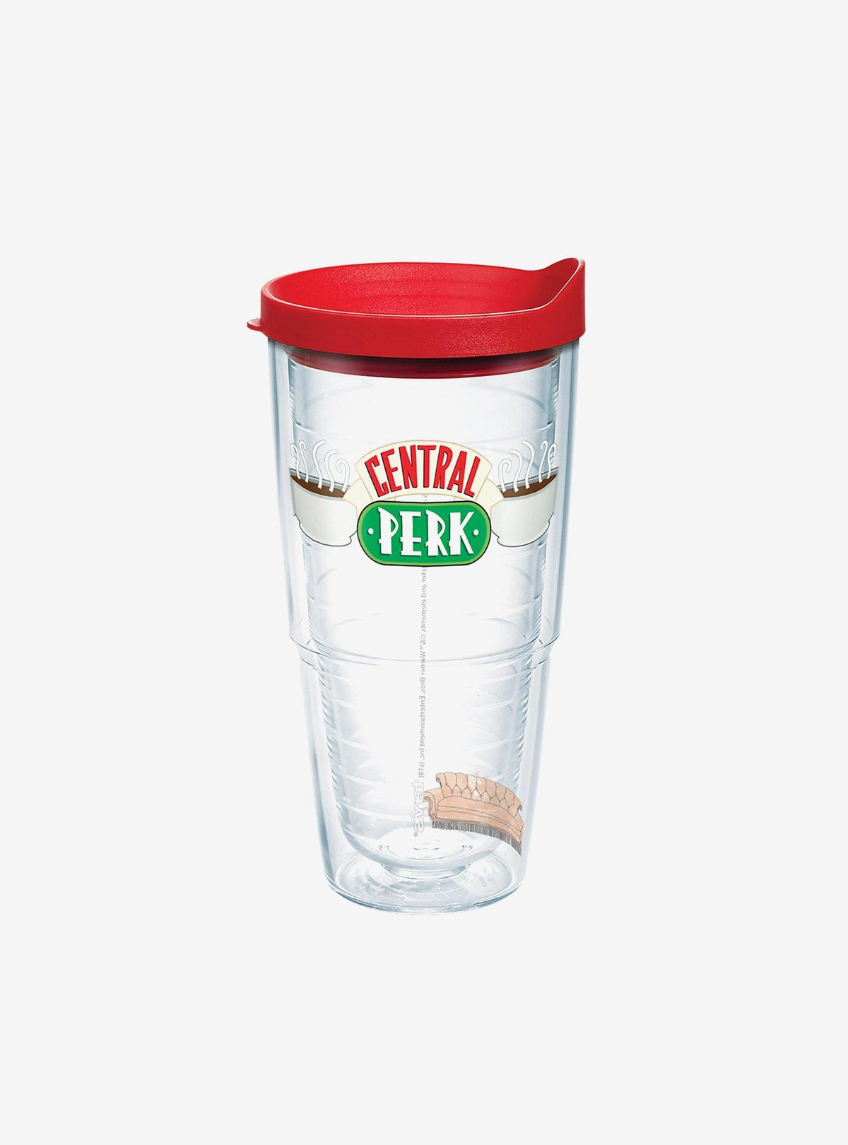 Vaso Friends Central Perk de 24 oz con tapa