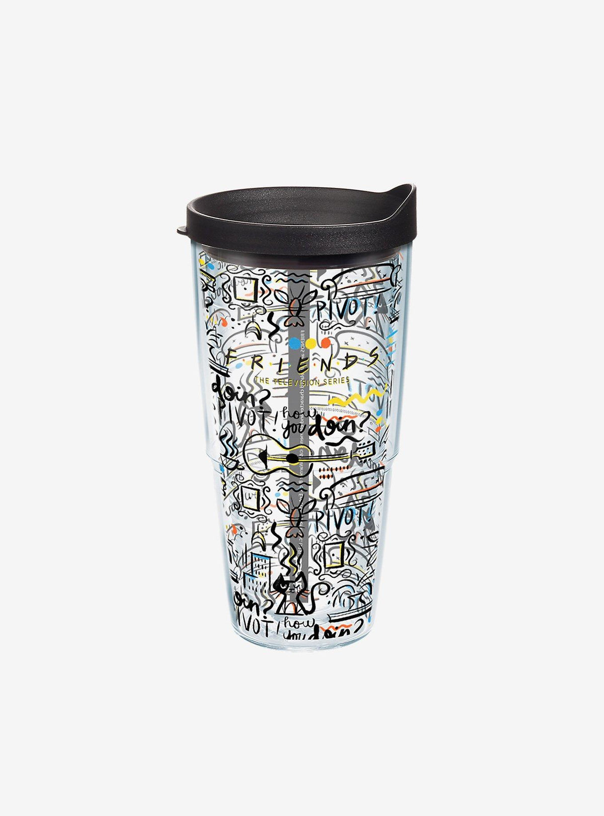 Vaso Friends de 710 ml con tapa