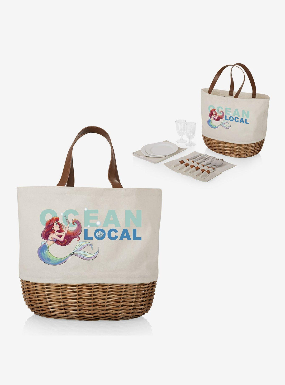 Canasto de picnic Disney The Little Mermaid para dos