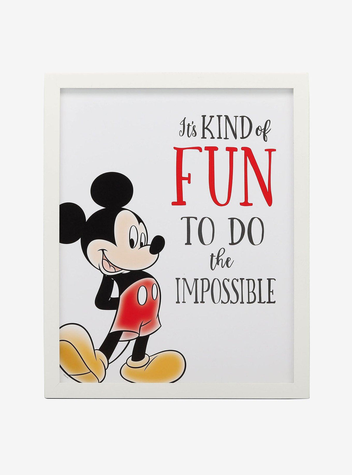 Cuadro Disney Mickey Mouse: Haz lo imposible