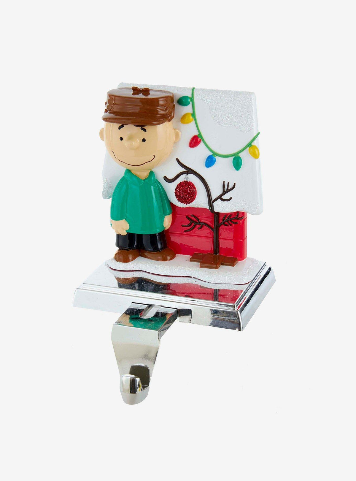 Soporte navideño para calcetín de Charlie Brown