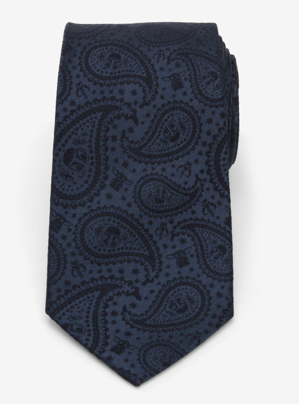 Corbata paisley azul marino de The Child - Star Wars