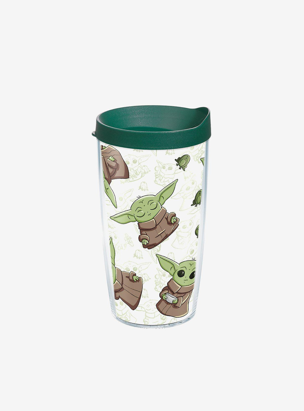 Vaso clásico con tapa The Child de Star Wars, 16 oz