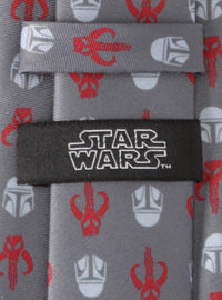 Corbata gris de The Mandalorian - Star Wars