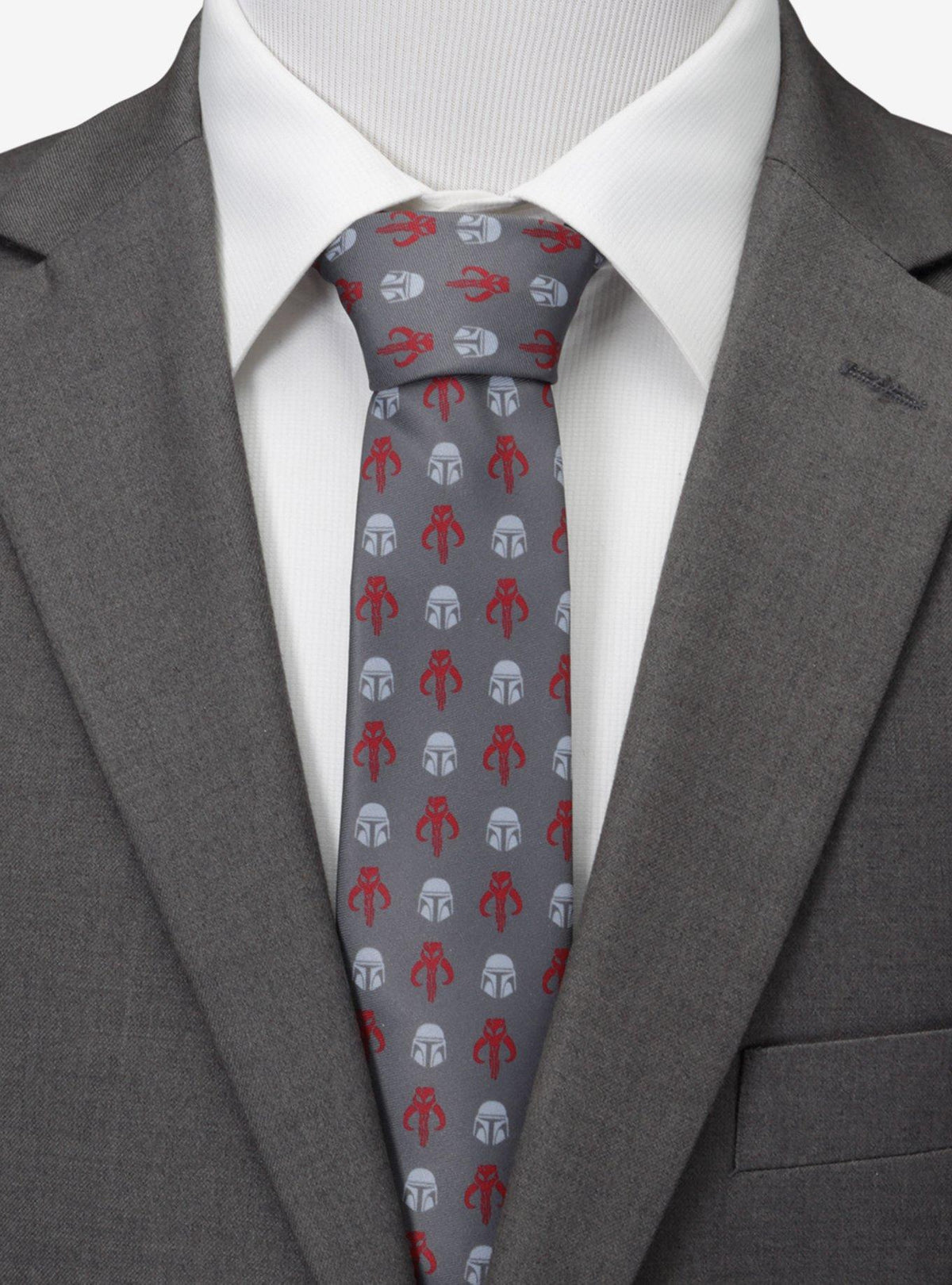 Corbata gris de The Mandalorian - Star Wars