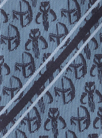Corbata azul marino de The Mandalorian