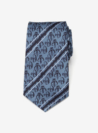 Corbata azul marino de The Mandalorian