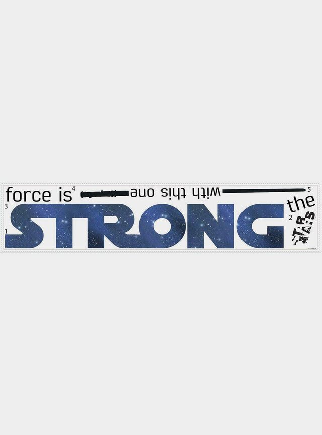 Adhesivo de muro Star Wars: La Fuerza es poderosa