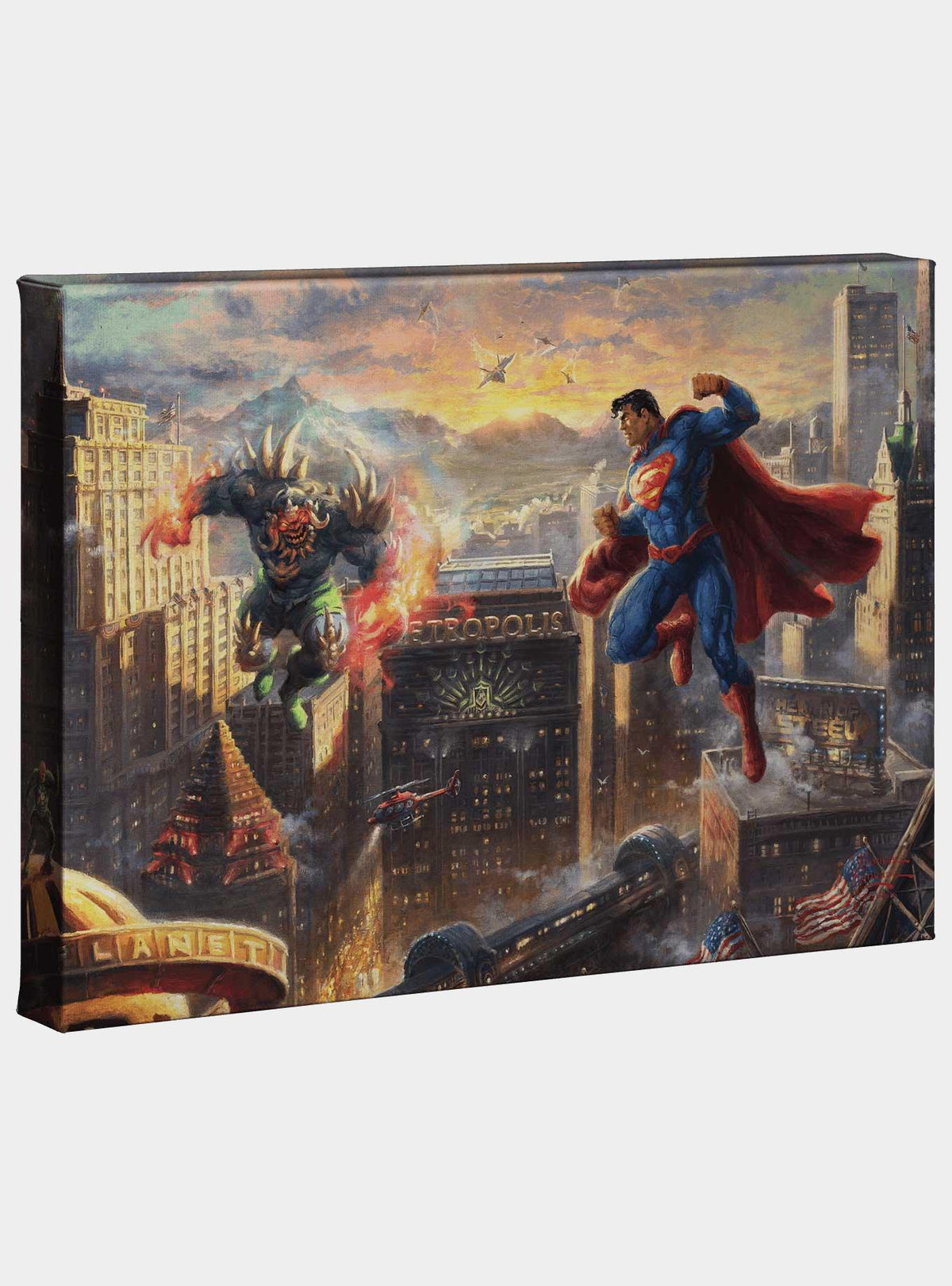 Cuadro en lienzo DC Comics: Superman Man of Steel