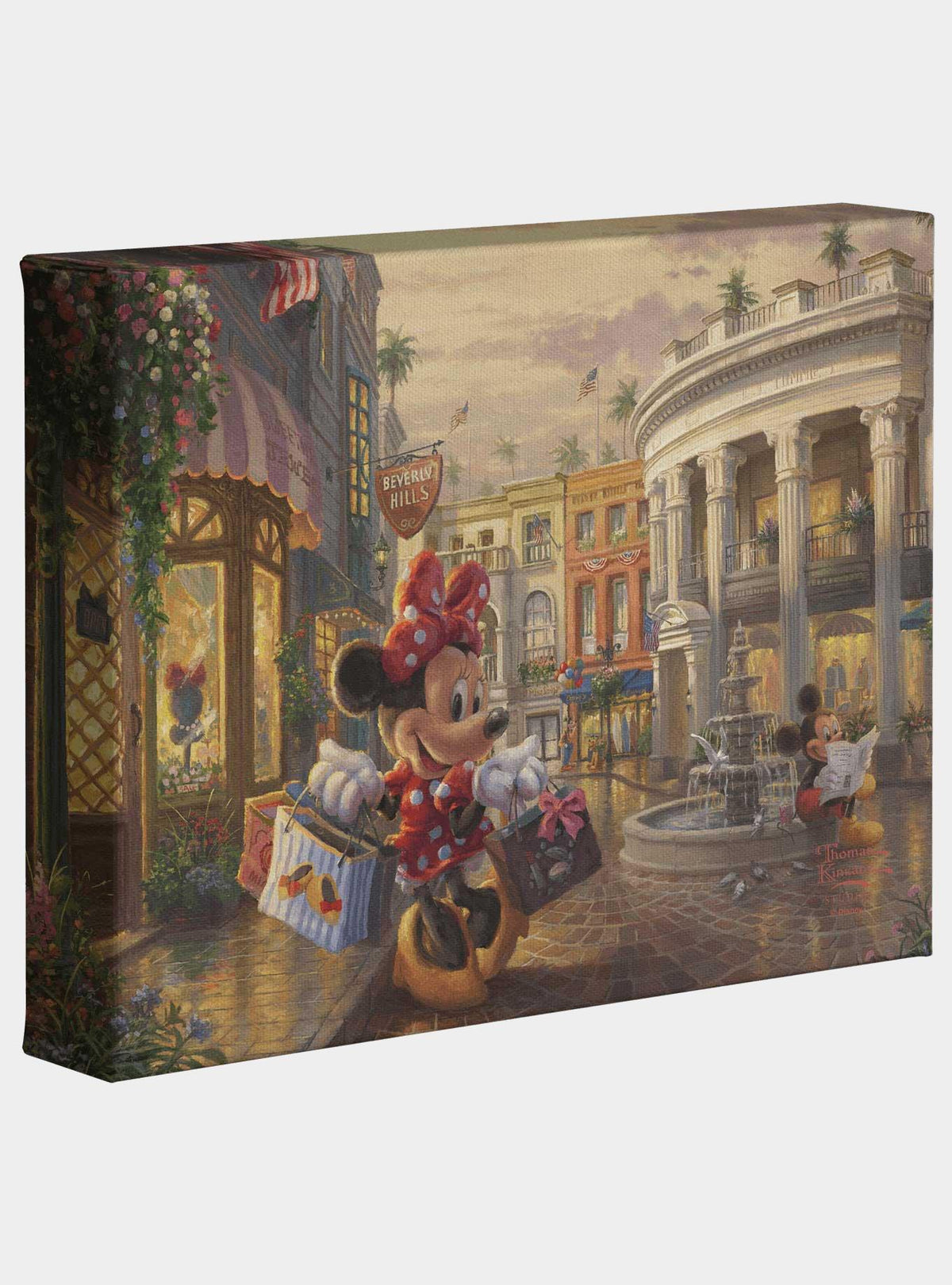 Cuadro en lienzo de Minnie en Rodeo Drive