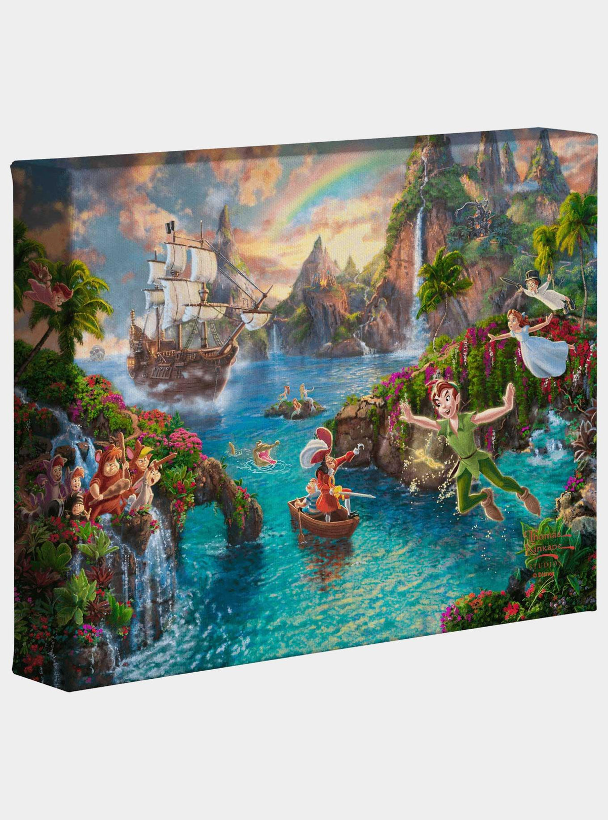 Cuadro en lienzo Disney Peter Pan: Nunca Jamás