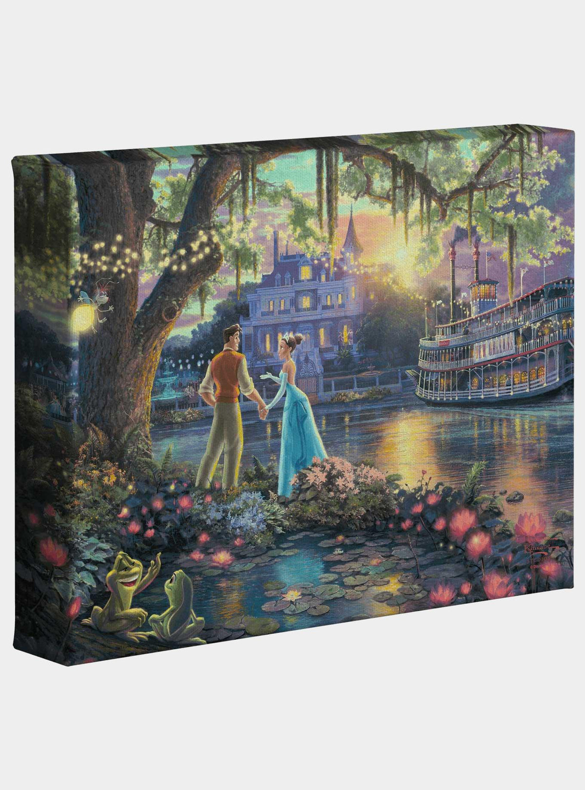 The Princess and the Frog: lienzo envuelto 20 × 25 cm