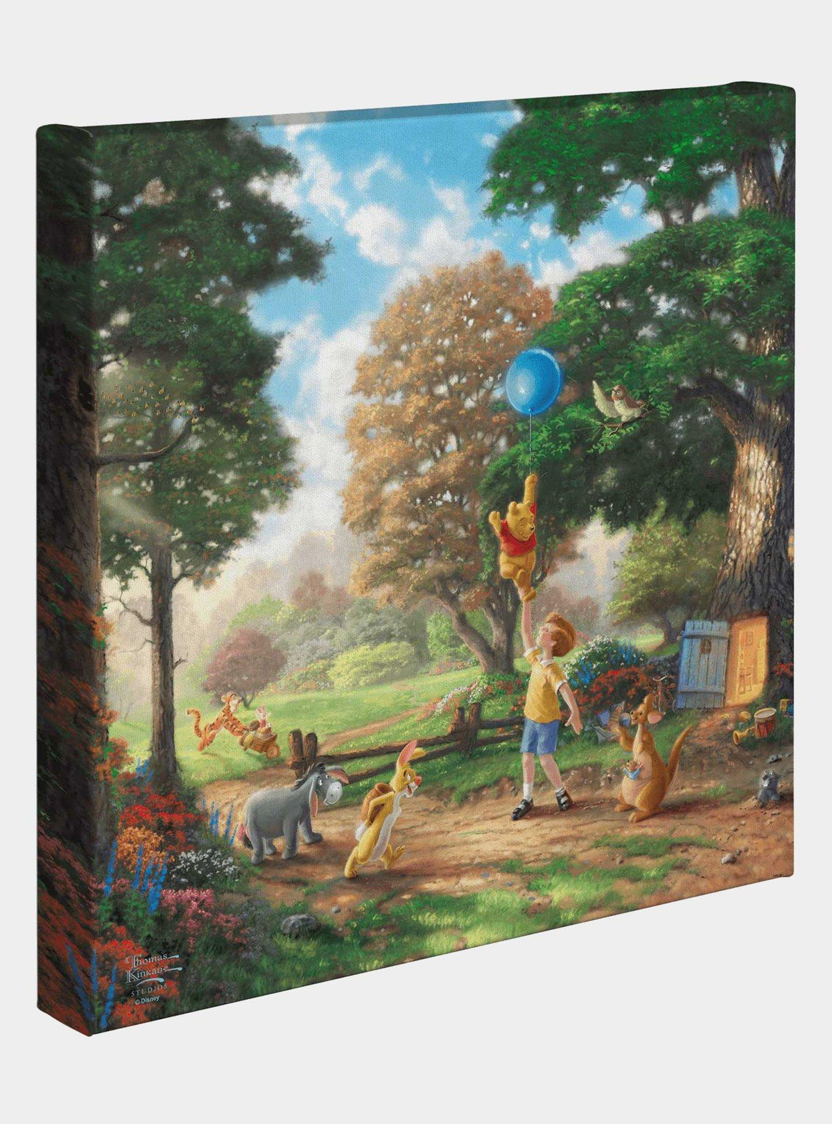 Cuadro en lienzo Winnie the Pooh 35,6 x 35,6 cm
