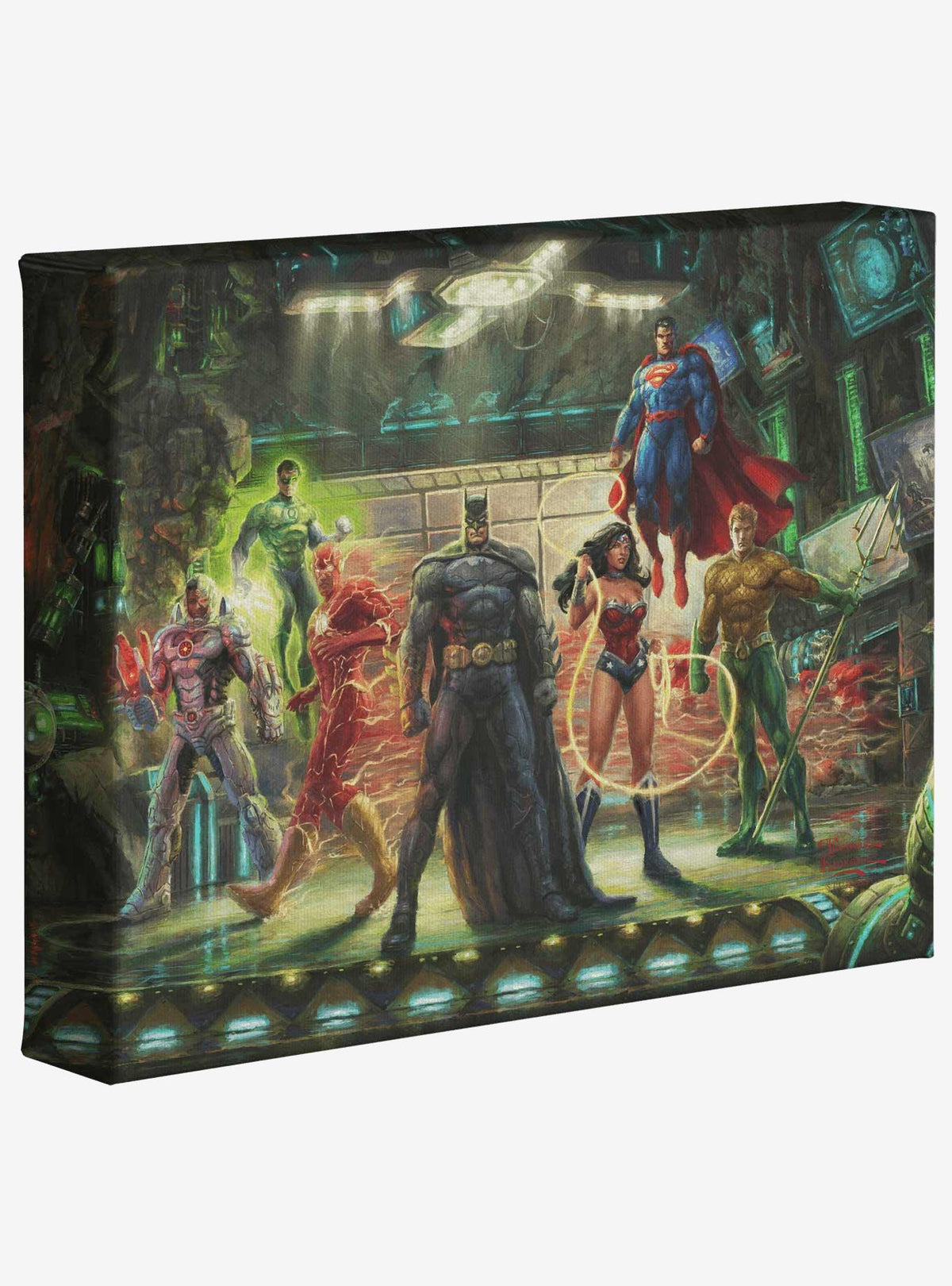 Lienzo en bastidor DC Comics: La Liga de la Justicia
