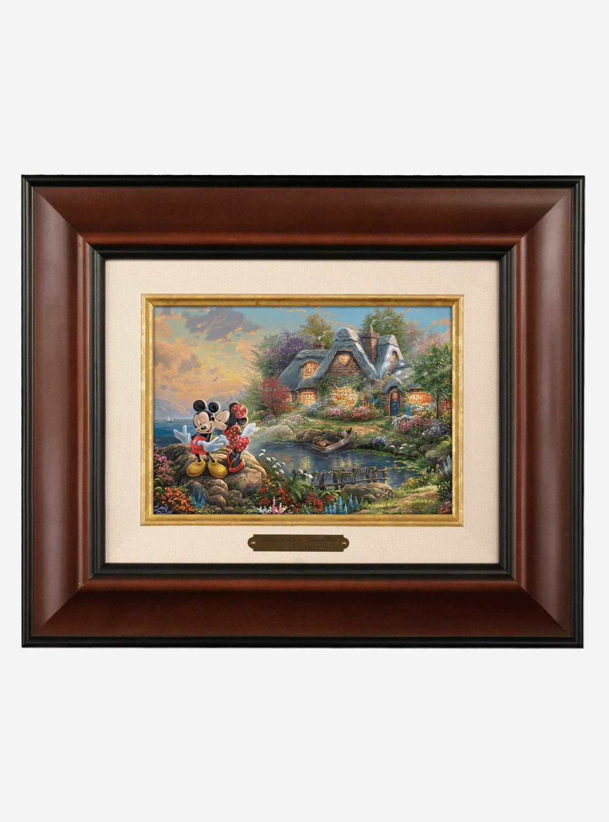 Cuadro Disney Mickey y Minnie en Sweetheart Cove