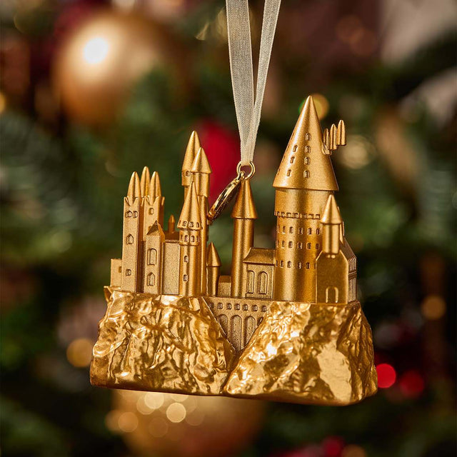 Adorno dorado del Castillo de Hogwarts