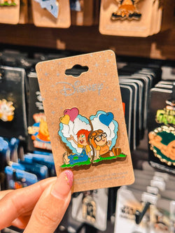 Pins Doble Fredricksen & Ellie - Disney Up