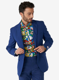 Camisa de hombre Super Mario de manga larga