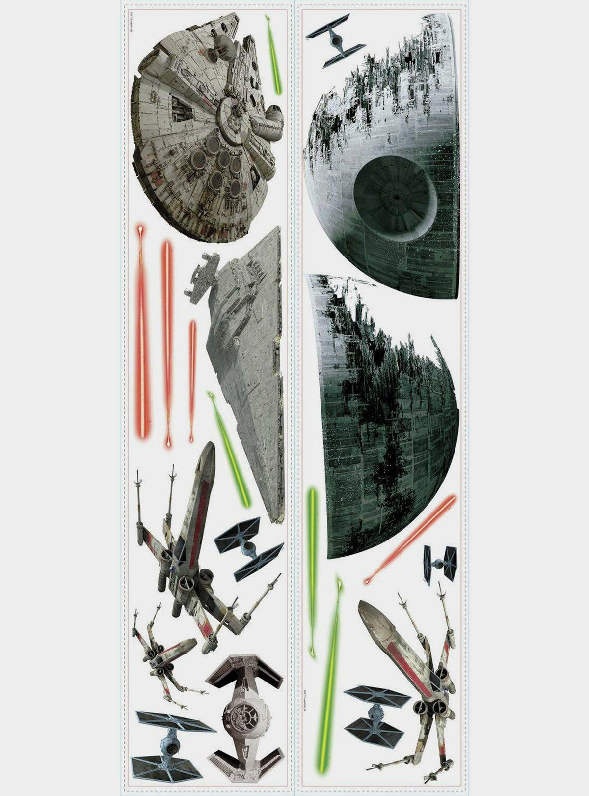Stickers de pared Naves Clásicas de Star Wars