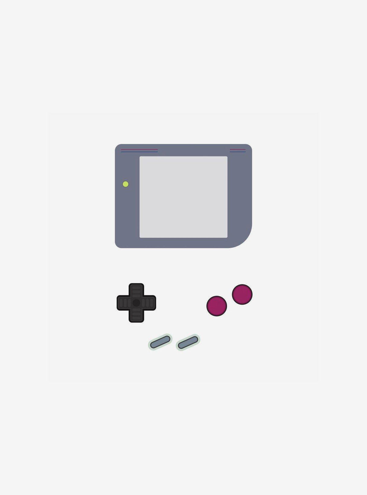 Adhesivos murales borrables Nintendo Game Boy