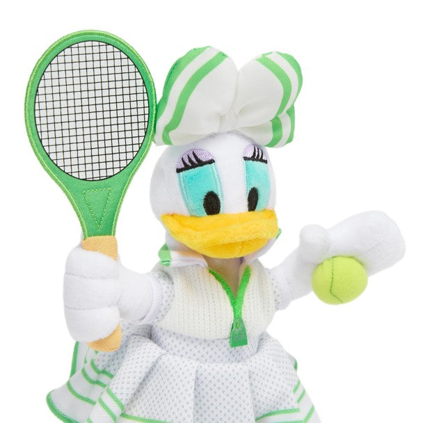 Peluche mini de Daisy Duck con atuendo de tenis