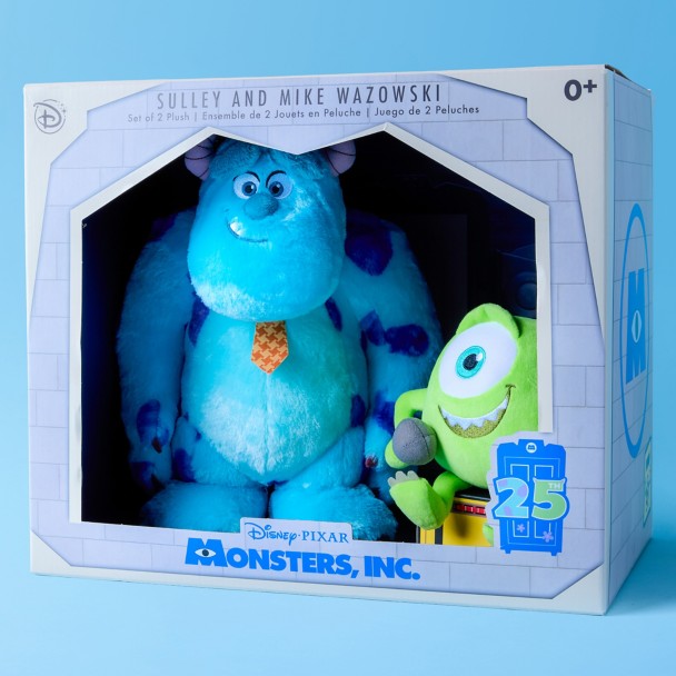 Set de peluches Sulley y Mike Wazowski – Monsters, Inc.