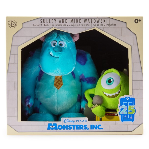 Set de peluches Sulley y Mike Wazowski – Monsters, Inc.