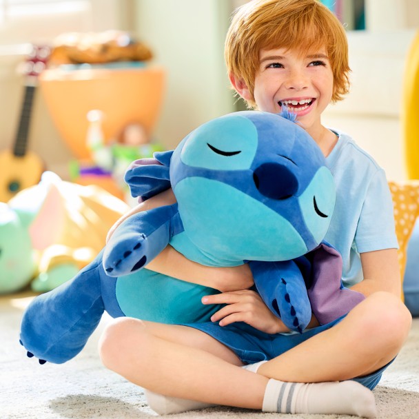 Peluche Stitch Cuddleez grande – Lilo & Stitch (58,4 cm)