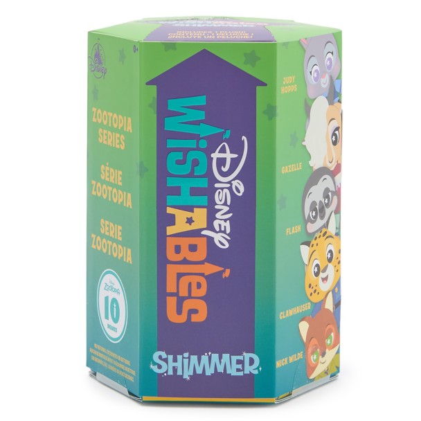 Peluche sorpresa brillante Disney Wishables de Zootopia – Micro