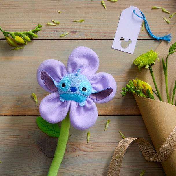 Peluche Stitch con Flor – Lilo & Stitch