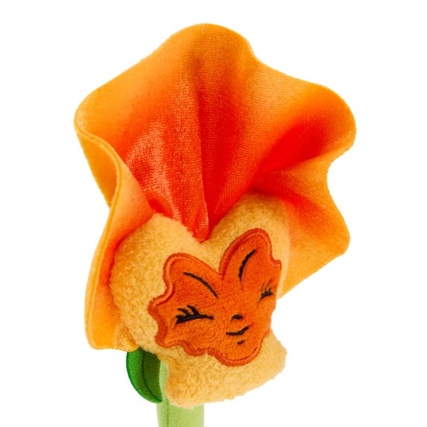 Flor de peluche naranja de Alice in Wonderland