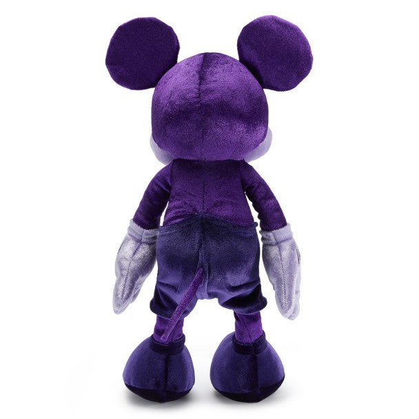 Peluche morado de Mickey Mouse de 40,6 cm