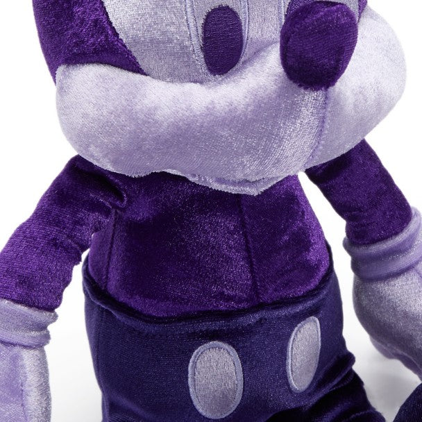 Peluche morado de Mickey Mouse de 40,6 cm