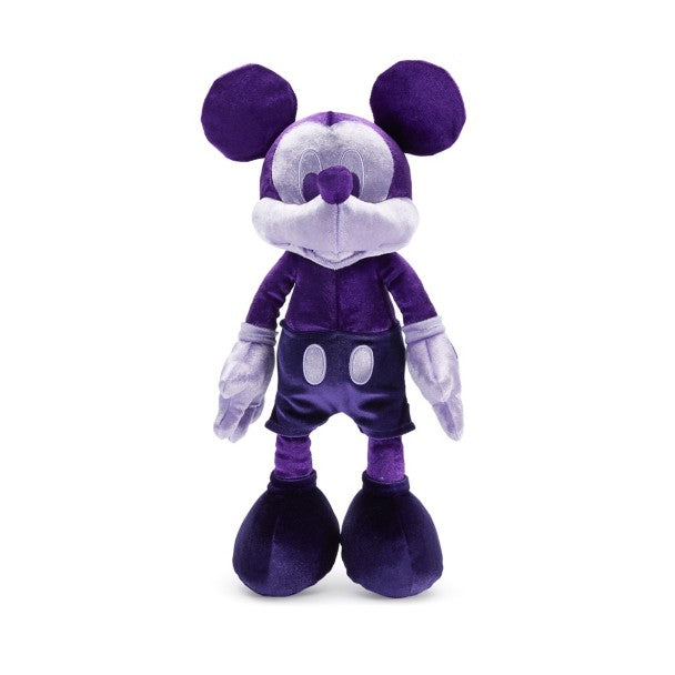Peluche morado de Mickey Mouse de 40,6 cm