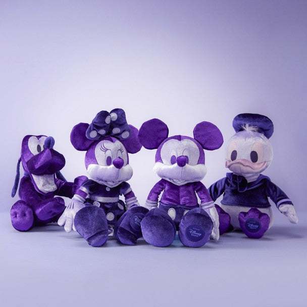 Peluche morado de Donald Duck – 41 cm