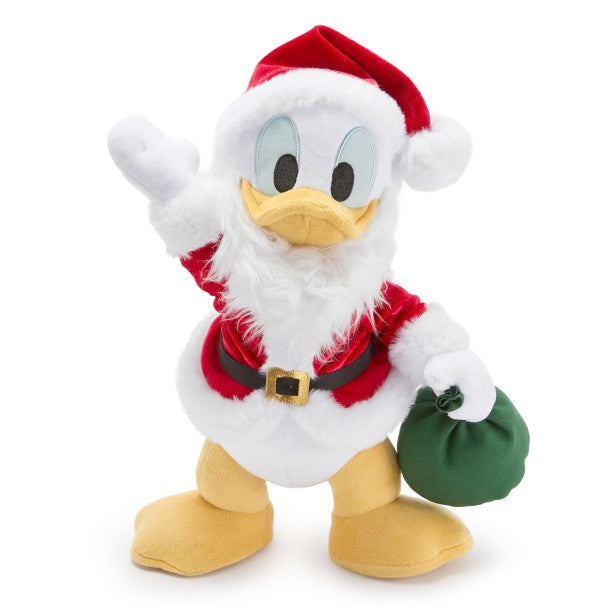 Peluche navideño de Donald Duck, 33 cm