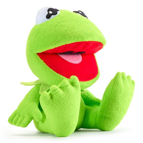 Peluche Kermit Big Feet de The Muppets, 25,4 cm
