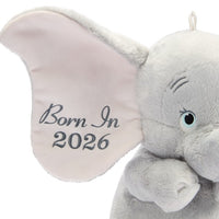Peluche Dumbo «Nacido en 2026» para bebé