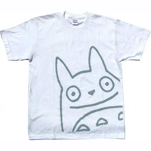 Polera Totoro Hello Totoro Blanca con Gris
