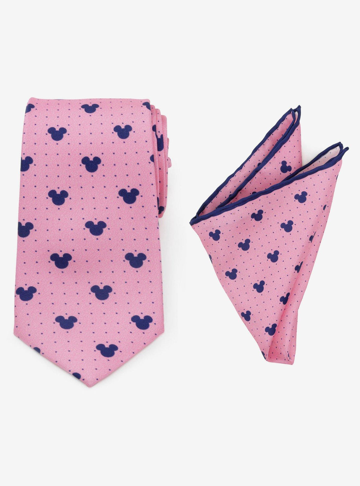 Set de corbata y pañuelo de bolsillo Mickey Mouse