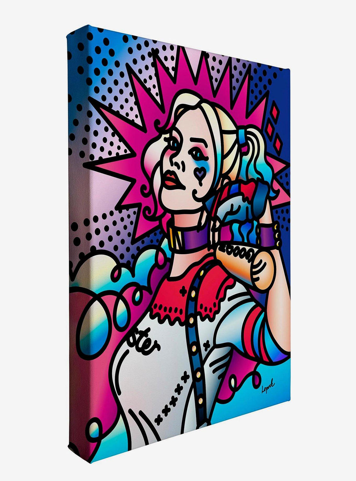Cuadro de Harley Quinn de Lisa Lopuck