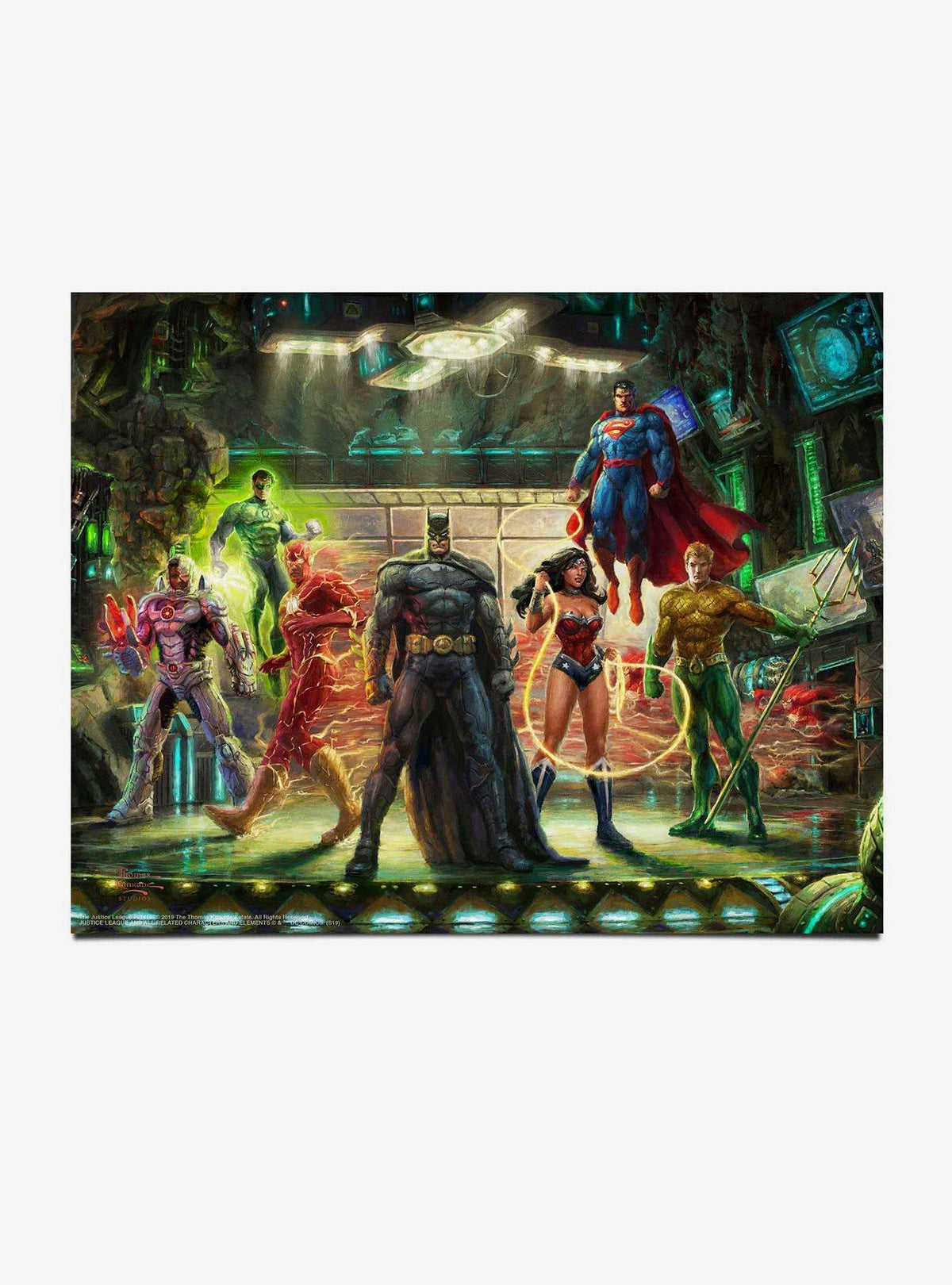 Lámina artística Justice League de DC Comics