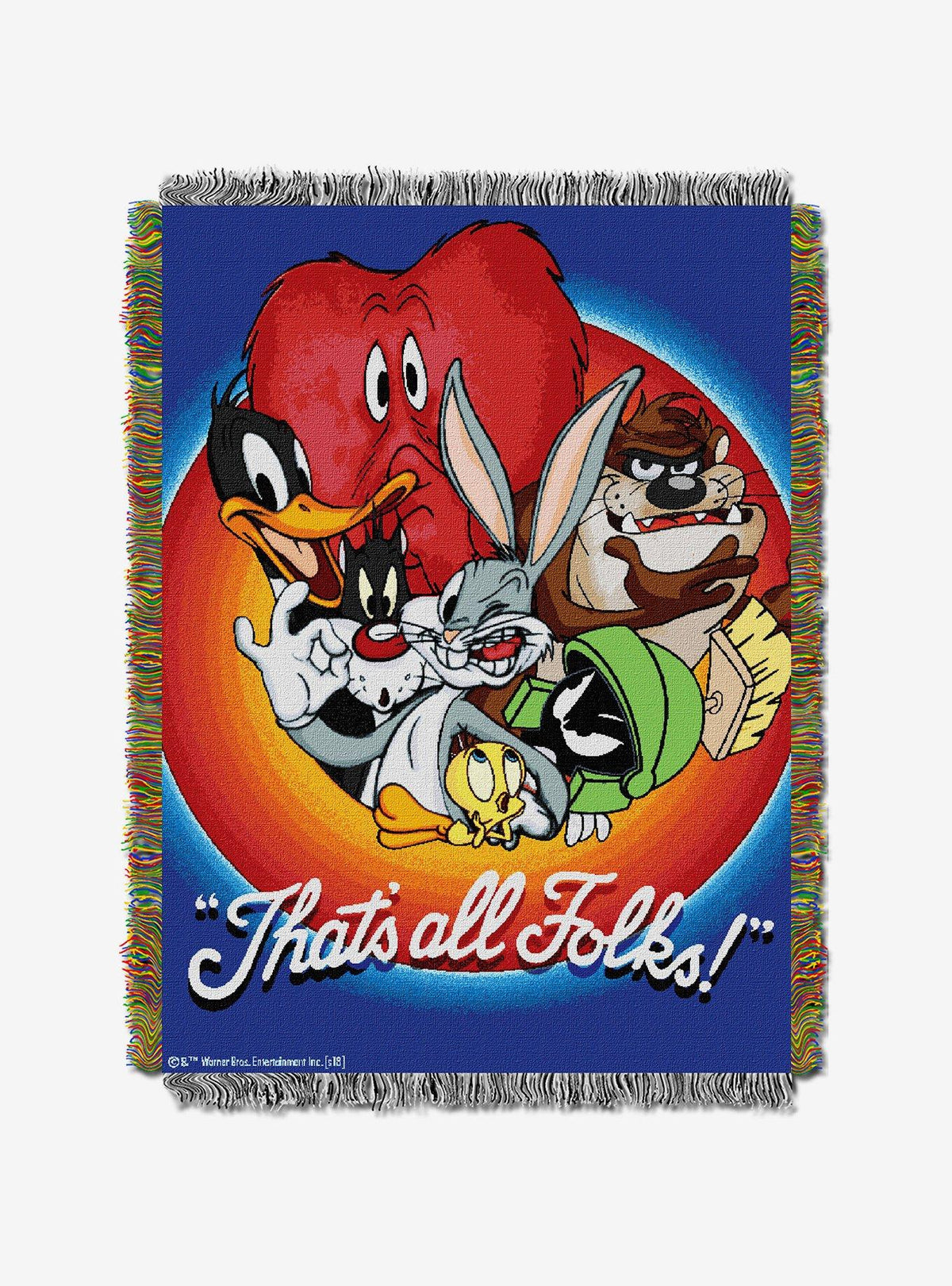Manta de tapiz Looney Tunes