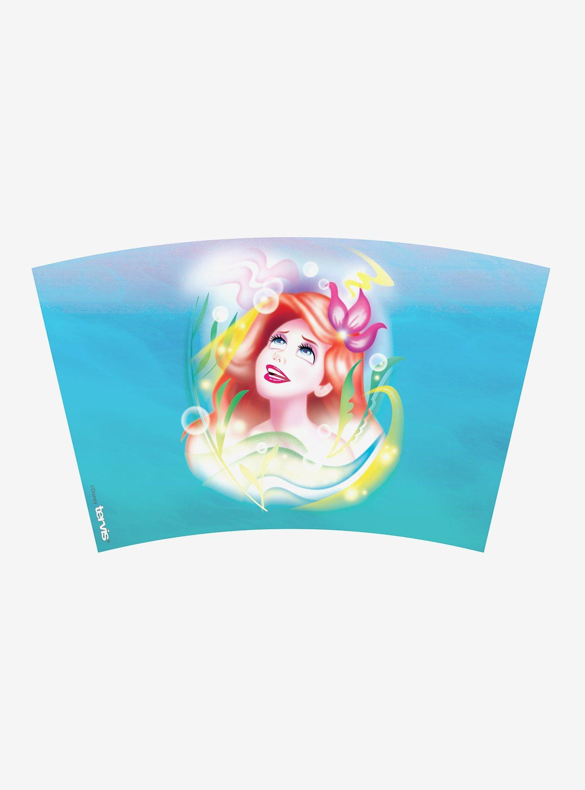 Vaso con tapa Ariel de La Sirenita, estilo 80s, 473 ml