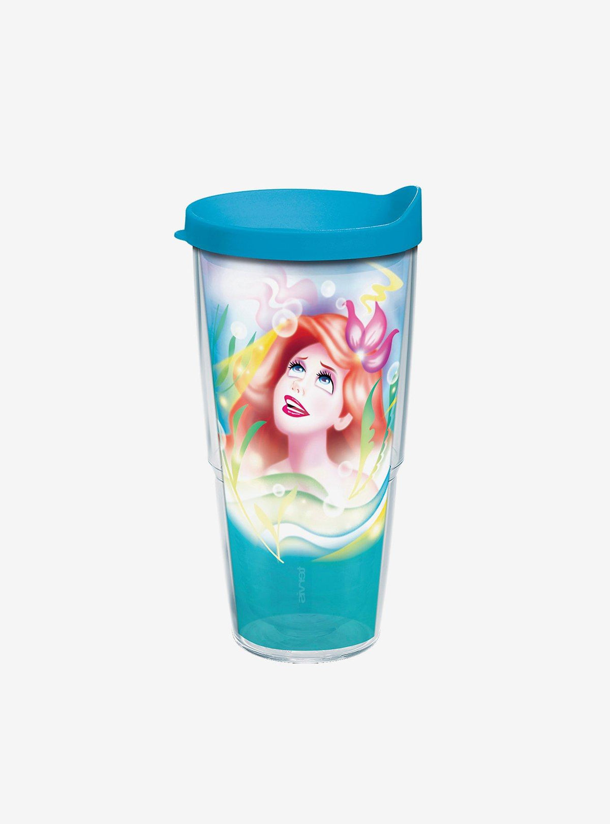 Vaso con tapa Ariel de La Sirenita, 710 ml