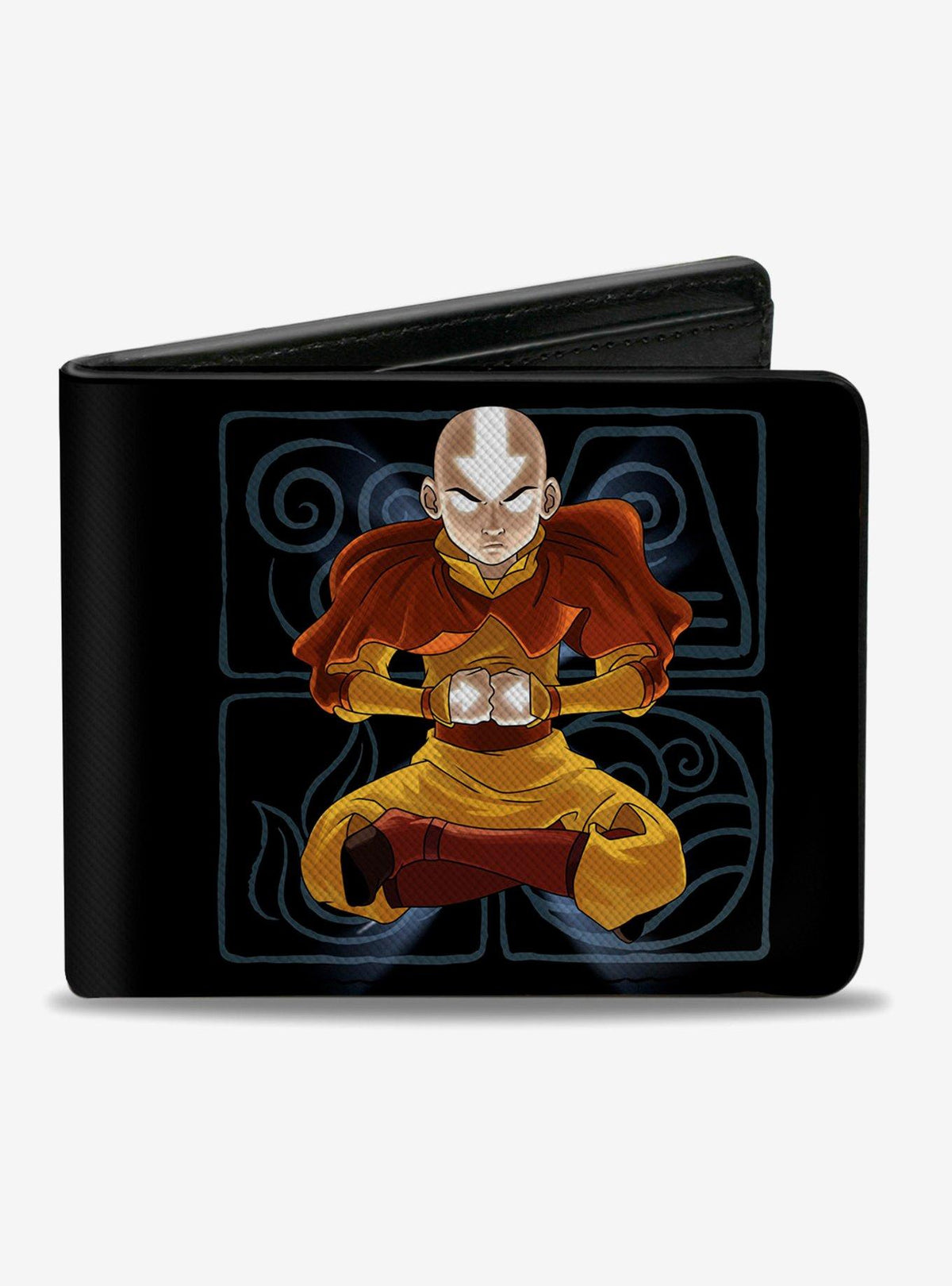 Billetera bifold de Aang meditando | Avatar: La leyenda de Aang