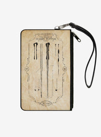 Billetera tipo clutch Harry Potter: La varita de Potter
