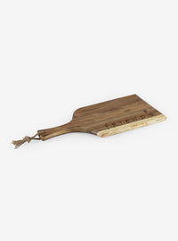 Tabla de servir Friends de acacia de 45,7 cm