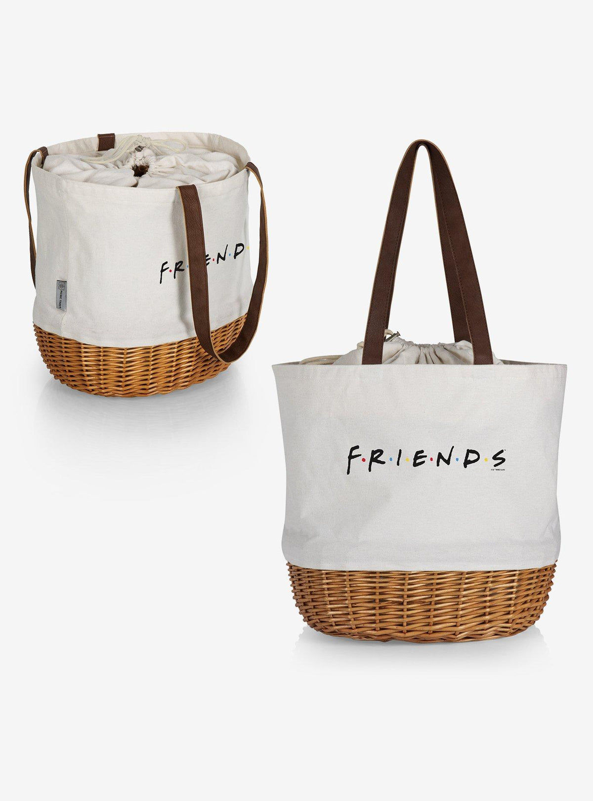 Canasto de picnic Friends de sauce y lona